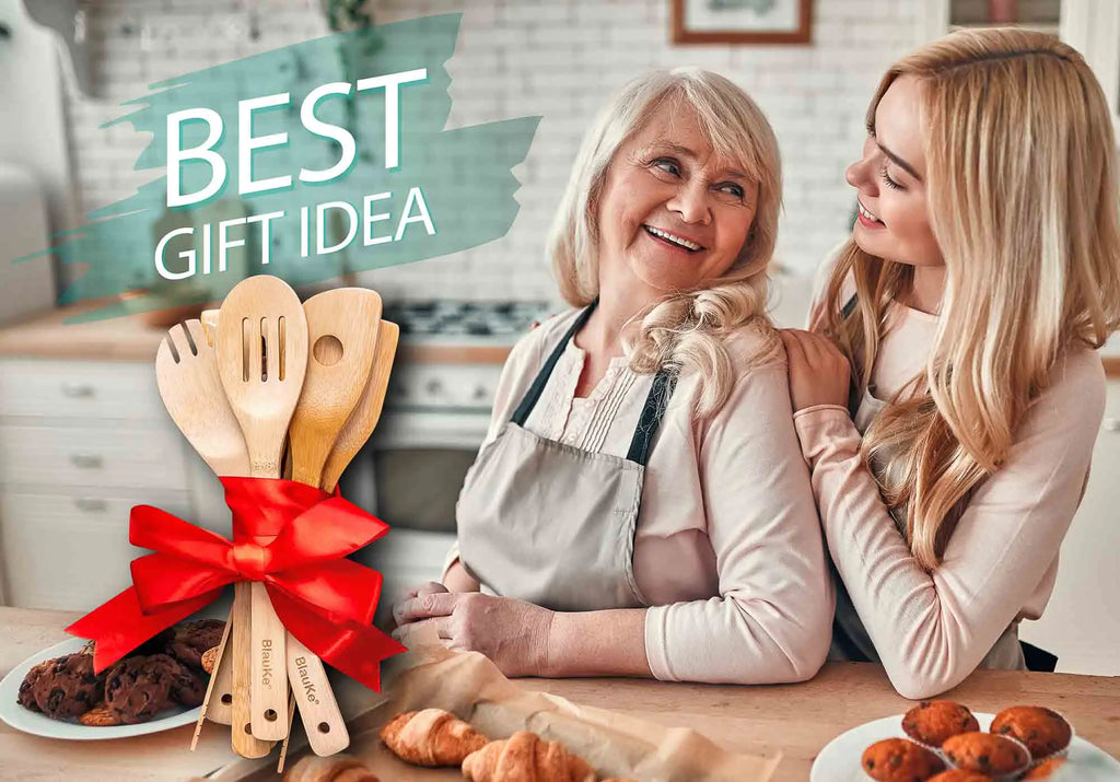 Bamboo Kitchen Utensils 7-Piece Set